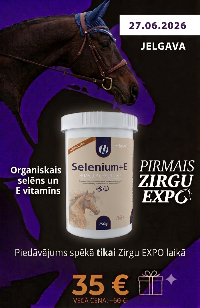 ZIRGU EXPO ĪPAŠAIS PIEDĀVĀJUMS: Hestevard Selenium+E (750g)