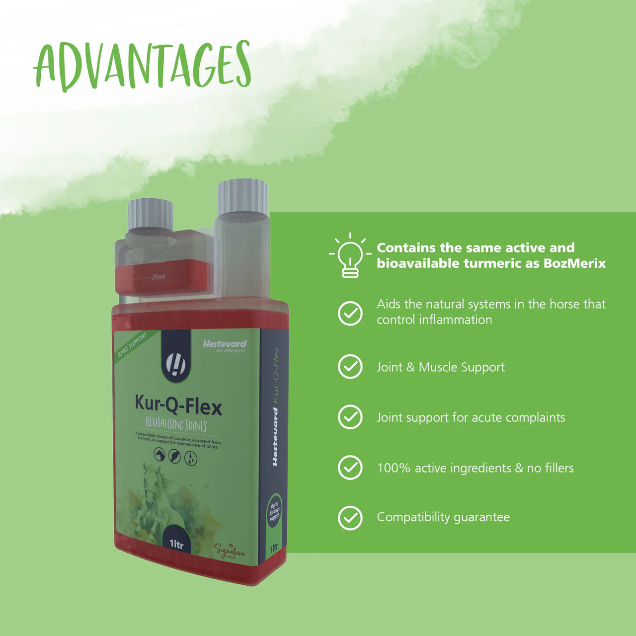 Hestevard KUR-Q-FLEX, 1 litrs