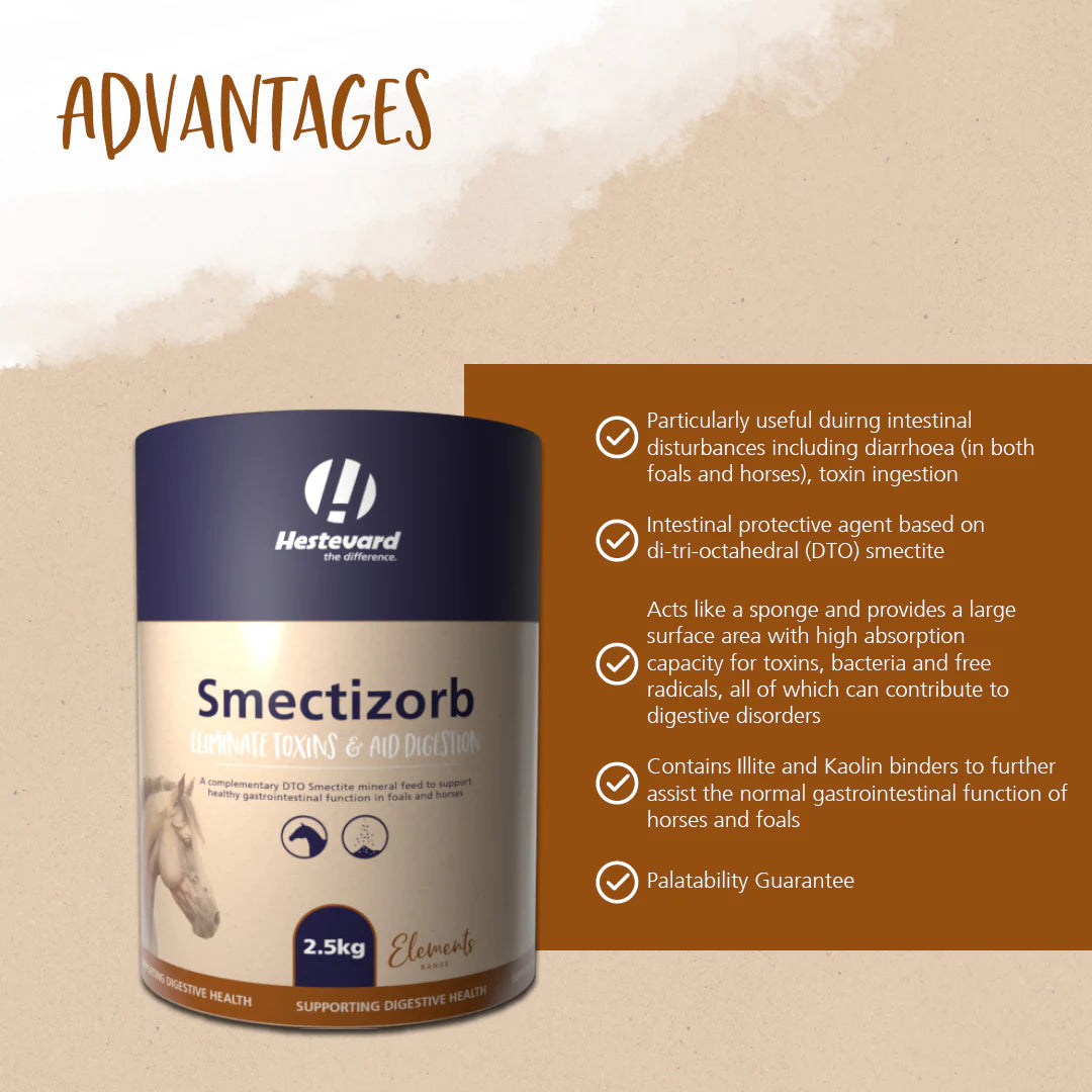 Hestevard SMECTIZORB, 2,5 kg